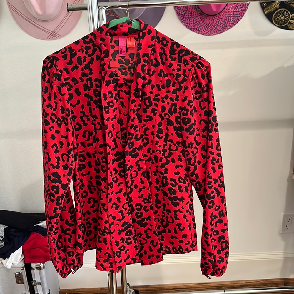 Forever 21 leopard top